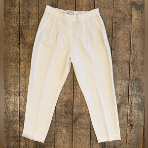 Babaton Cream Ankle Pants